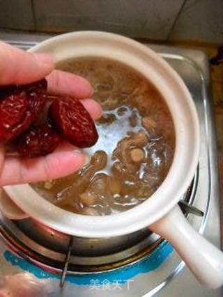 薏米花生银耳羹的做法步骤:7