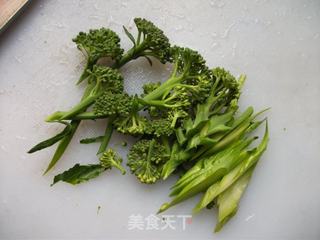 鲜肉炒花椰菜(菜花)~营养菜的做法步骤：4