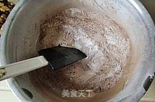 烘焙零失败--蜜豆巧克力玛芬的做法步骤:2