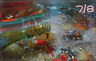 什锦羊肉火锅+2款特制调味酱的做法步骤:7