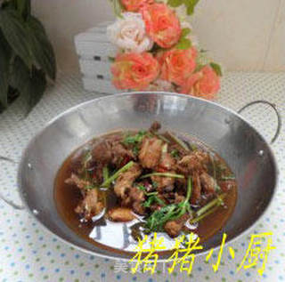 热火朝天——麻辣火锅鸡的做法步骤:24
