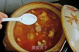 猪蹄的美味吃法--茄汁黄豆炖猪蹄的做法步骤：10