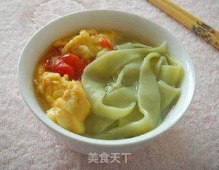韭汁柳叶面的做法步骤：12