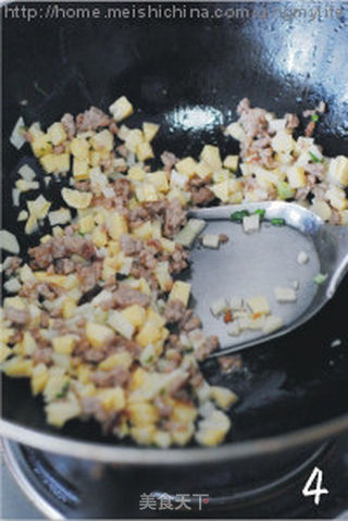 【三鲜荠菜豆腐羹】鲜嫩味美——春季排毒养生你喝什么汤?的做法步骤:4