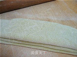 菠菜手擀面的做法步骤:11