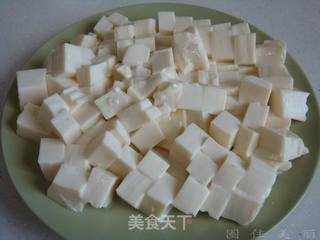 “蟹黄”豆腐的做法步骤:4