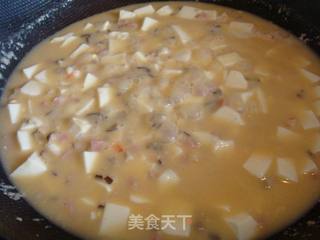 “蟹黄”豆腐的做法步骤:7