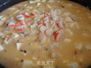 “蟹黄”豆腐的做法步骤:8