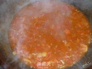【老桃七厨房】自制——香浓茄汁乌冬面的做法步骤：15