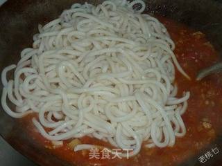 【老桃七厨房】自制——香浓茄汁乌冬面的做法步骤：17