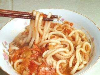 【老桃七厨房】自制——香浓茄汁乌冬面的做法步骤：20