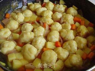 咖喱鱼丸的做法步骤:9