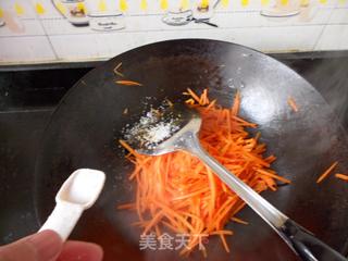 酸辣下饭——酸辣胡萝卜丝的做法步骤：9