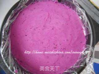 紫薯蛋糕的做法步骤:8