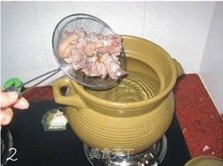 竹蔗羊肉汤的做法步骤:2