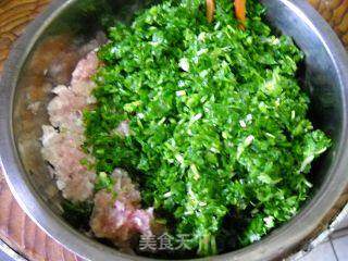 酥皮荠菜馅饼的做法步骤:5