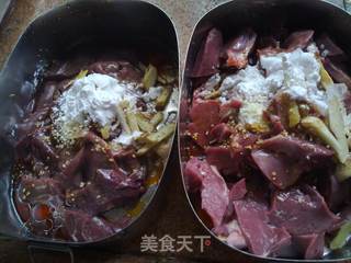 猪心猪肝粥的做法步骤:3