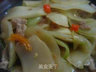 菜肉炒肉片的做法步骤：6