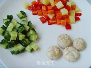 土豆鲜蘑沙拉的做法步骤:5