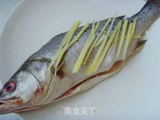 清蒸鲈鱼的做法步骤:4