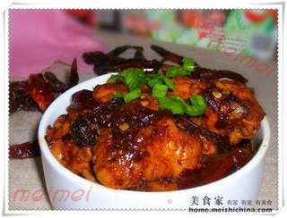 家常菜肴@@梅菜辣子鸡的做法步骤:10