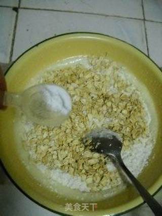 微波燕麦饼干的做法步骤:8