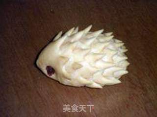 可爱的-----南瓜小刺猬的做法步骤:11