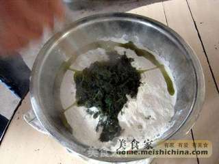 清明节的青团子的做法步骤:2