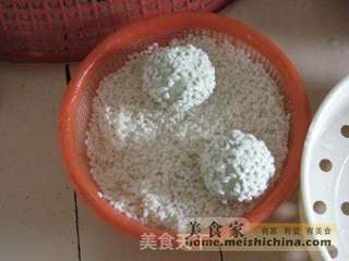 清明节的青团子的做法步骤:5