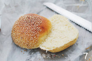 【培根芝士蛋堡】很满足的早餐(老面法)的做法步骤:7