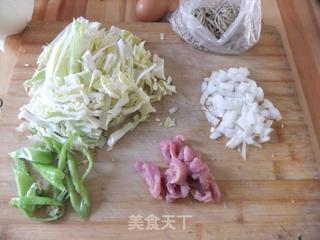 炒面的做法步骤：1