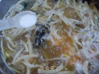 一碗鲜美汤水---味增汤的做法步骤:7