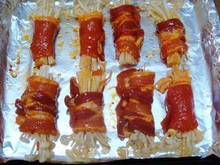 蒜香金针菇五花肉卷的做法步骤：10