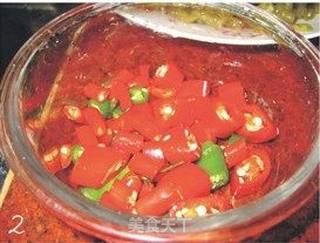 肉末酸豆角的做法步骤:2