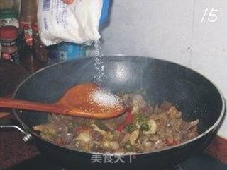 酸辣鸡胗的做法步骤:15