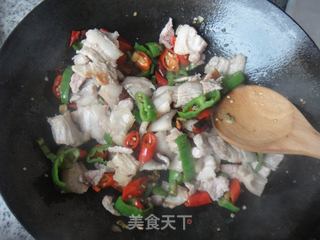 辣椒小炒肉的做法步骤：8