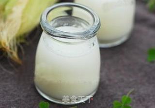 新鲜的玉米汁的做法步骤:9
