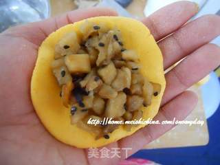 清甜南瓜饼的做法步骤:12