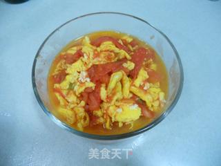 西红柿炒鸡蛋的做法步骤:12