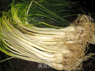荞头炒湘腊肉的做法步骤:3
