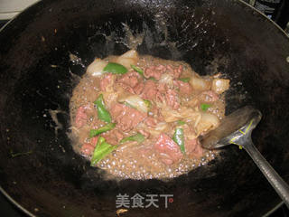 蚝油牛肉的做法步骤:8