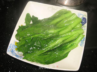 白灼菜心的做法步骤:5