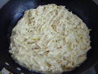百样搭配的小菜-----鸭蛋咸菜饼的做法步骤：8
