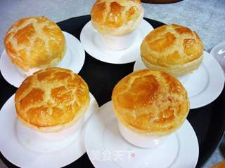 酥皮海鲜盅的做法步骤：6