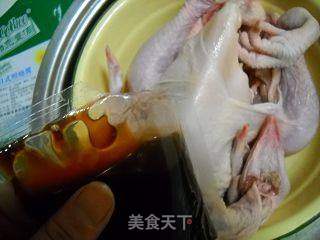 微波日式照烧烤鸡的做法步骤:4