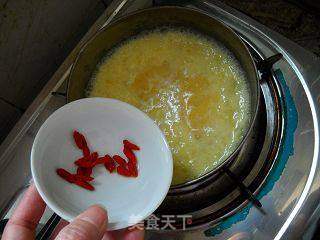枸杞玉米蛋羹的做法步骤:5