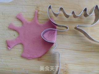 小猪豆沙包的做法步骤:11