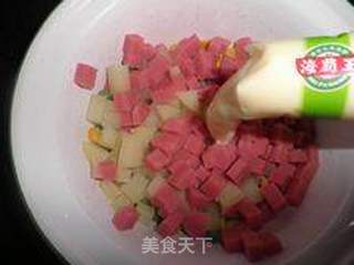 孩子爱吃的色拉的做法步骤:7