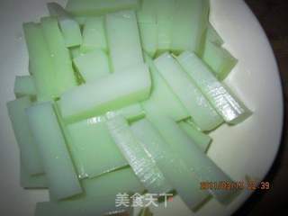 香香的绿豆焖子的做法步骤:2