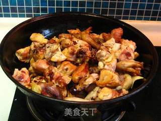 大盘鸡的做法步骤:7